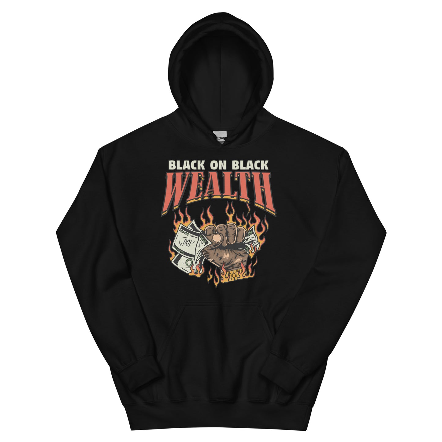 Black Wealth Hot Money Hoodie