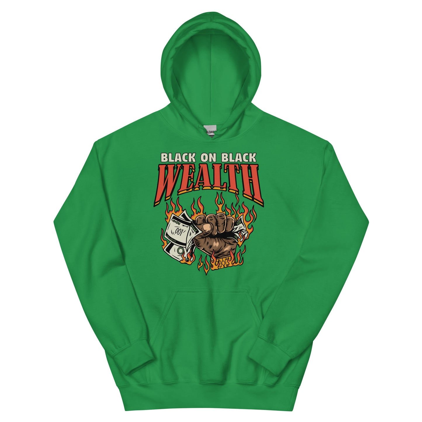 Black Wealth Hot Money Hoodie