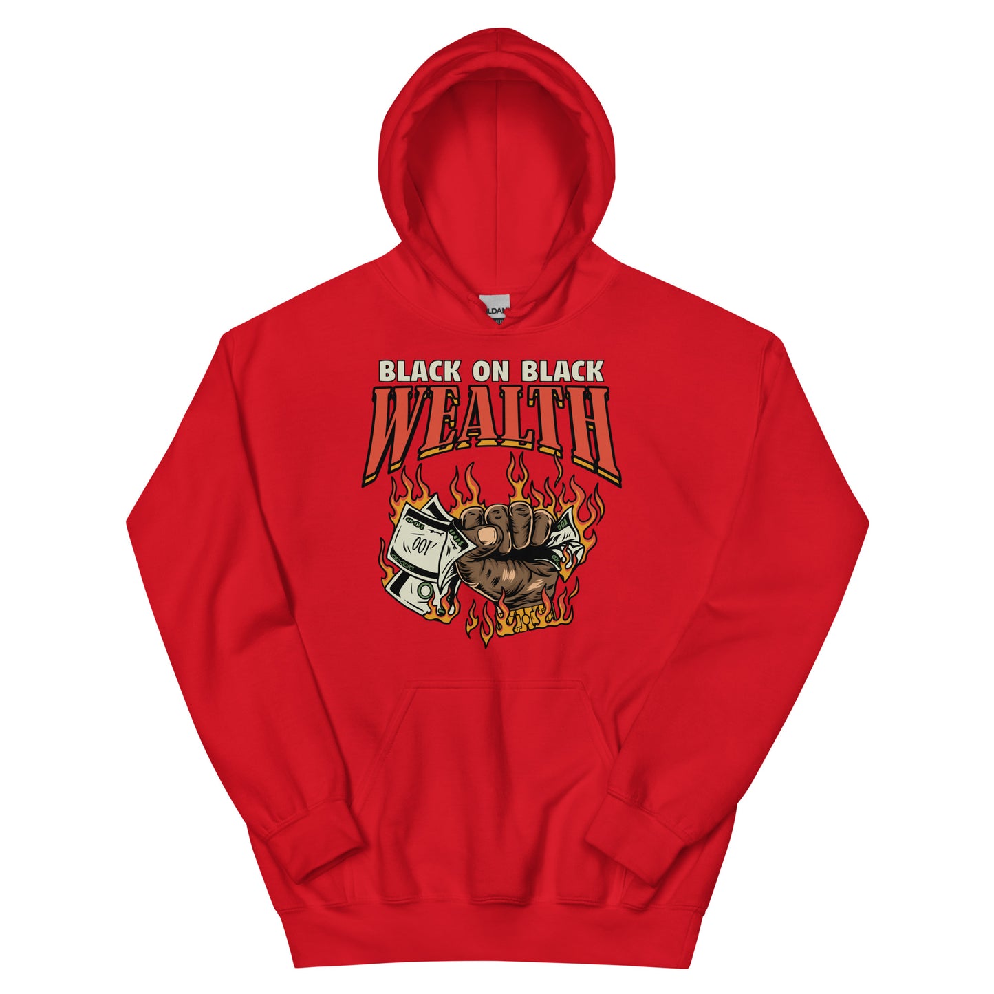 Black Wealth Hot Money Hoodie