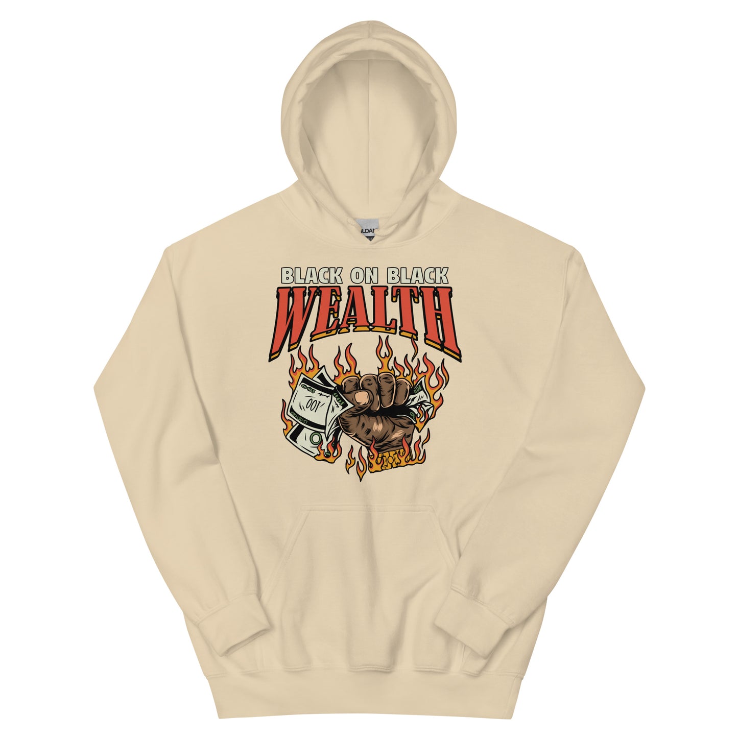 Black Wealth Hot Money Hoodie