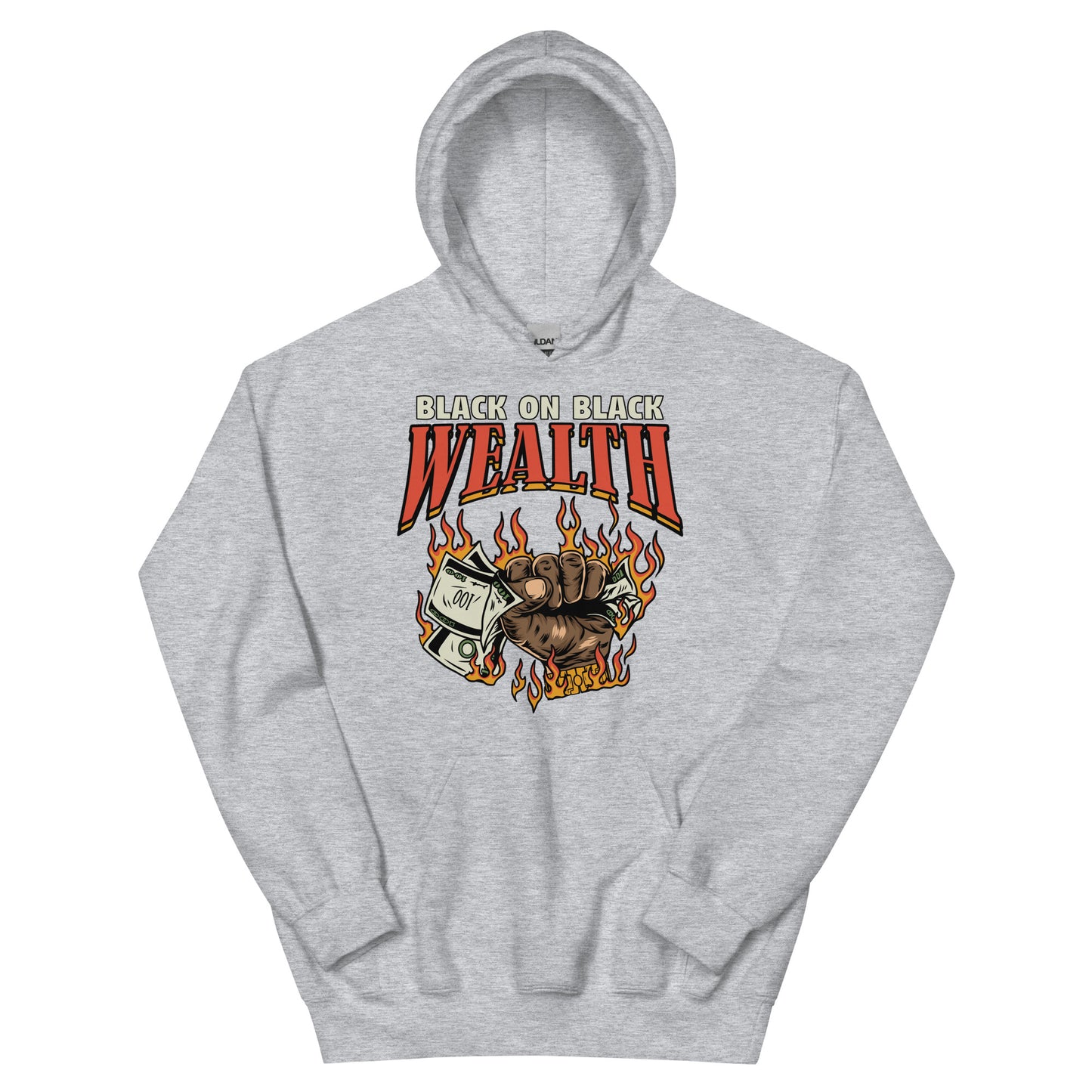 Black Wealth Hot Money Hoodie