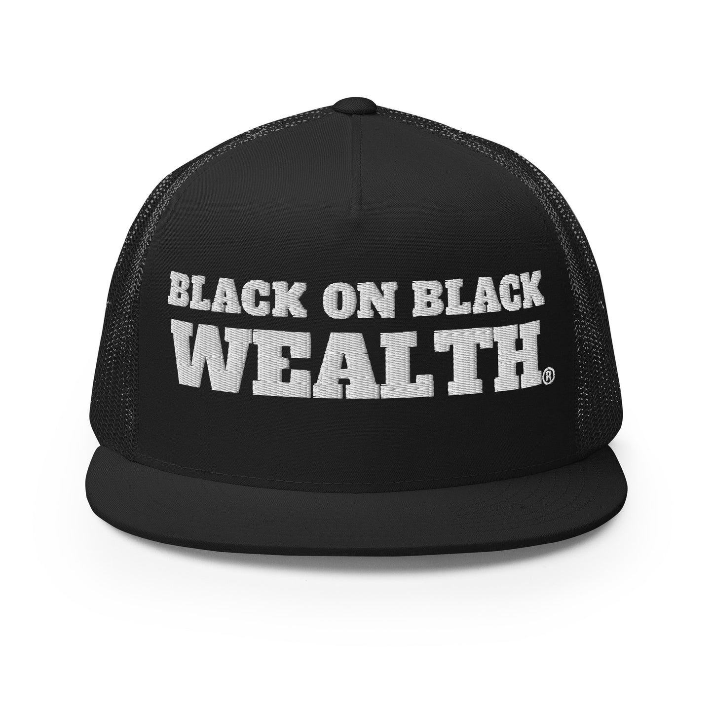 Black Wealth Trucker Cap