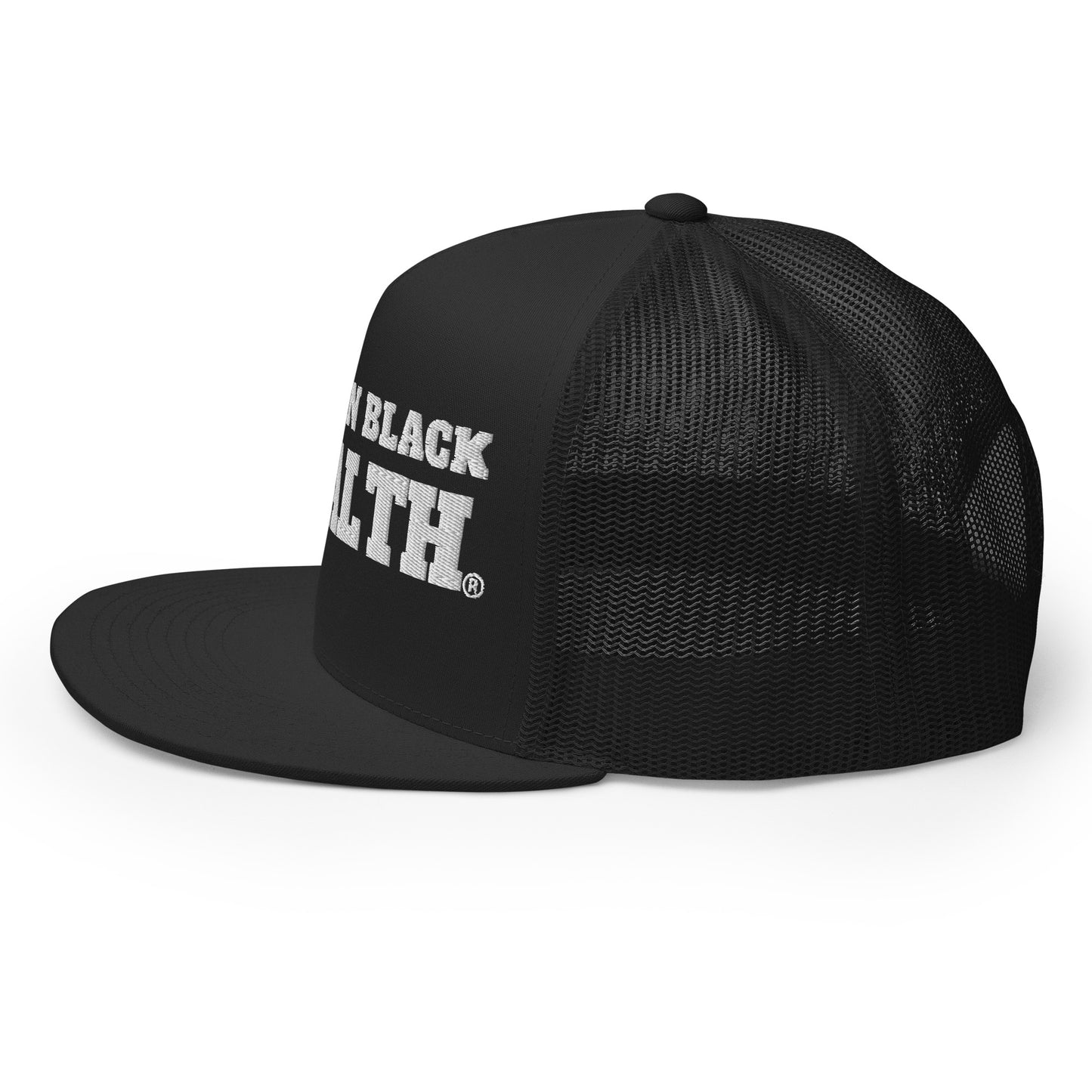 Black Wealth Trucker Cap