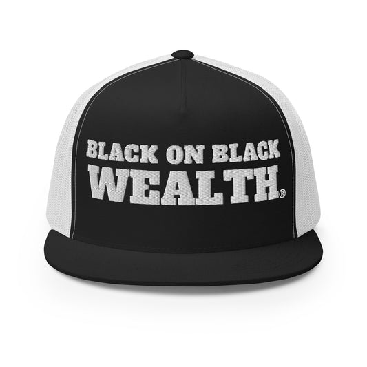 Black Wealth Trucker Cap