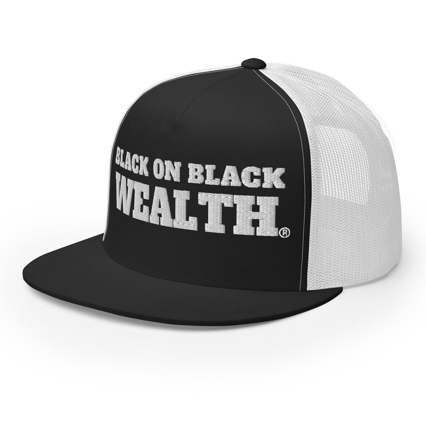 Black Wealth Trucker Cap