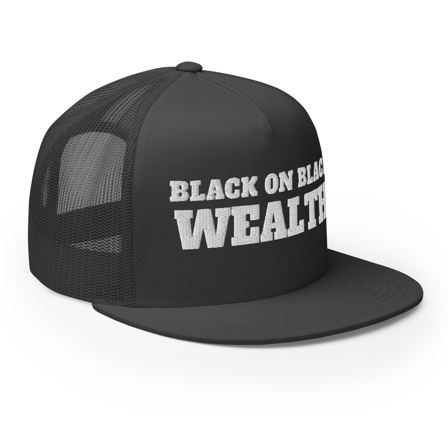 Black Wealth Trucker Cap