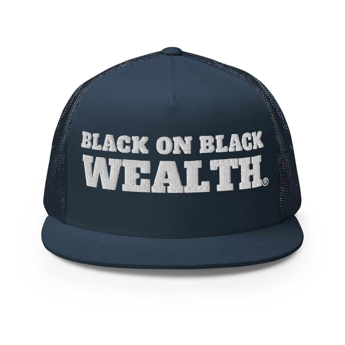 Black Wealth Trucker Cap