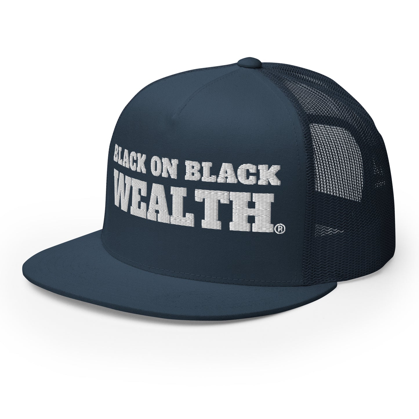 Black Wealth Trucker Cap